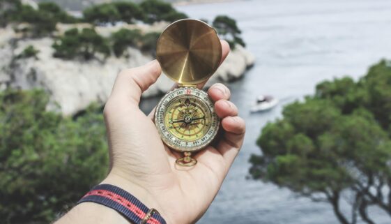 Explore the scenic coast of Cassis with a compass in hand, perfect for adventure seekers.